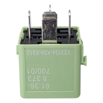 HiSport Relay V23134-K59-X312 12VDC 5Pins Plug-in Automotive Relay Compatible with BMW 318I 320I 323I 325I 328I 330I 525I 530I M3 M5 M6 Z3 Z4 Z8 Cooper, Replacement for 61368373700