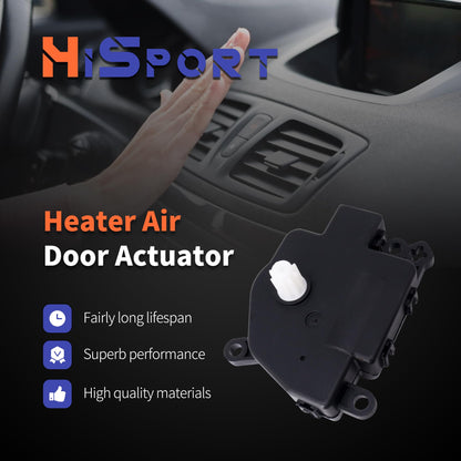 HiSport 604-228 HVAC Heater Blend Door Actuator - Compatible with Ford Explorer F-150 F-250 F-350 F-450 F-550 Super Duty Flex Lobo Taurus X Lincoln Mark LT MKS MKT Mercury Monterey Sable 2004-2019