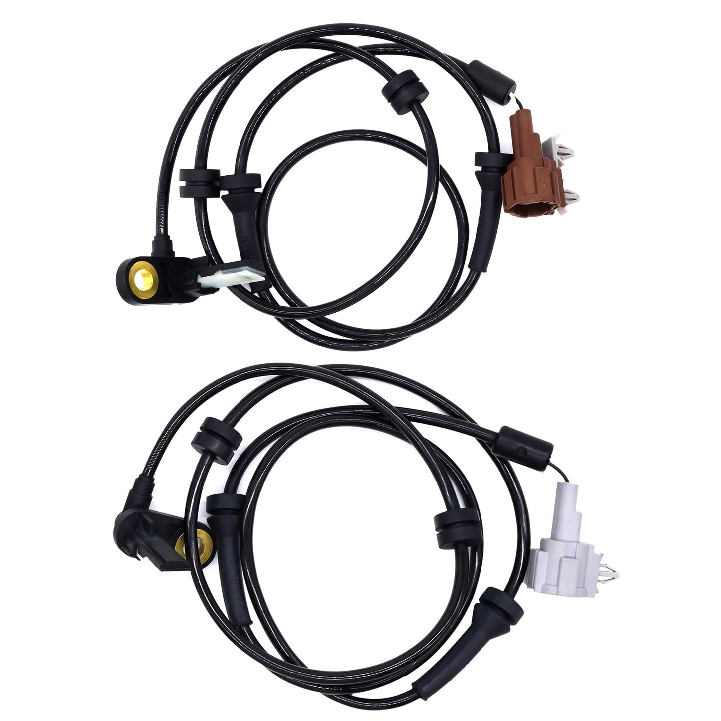 HiSport 2PCS Rear Left & Right Side ABS Wheel Speed Sensor Compatible with Nissan Titan 5.6L V8 2004-2011 Replace ALS638 ALS639 47900-7S200
