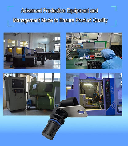 HiSport 56041479AC Crankshaft Position Sensor Compatible with Dodge Dakota Durango Nitro Ram 1500 Pickup, Jeep Commander Grand Cherokee Liberty, Mitsubishi Raider, Ram 1500 Dakota Replace 56041479AD