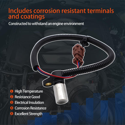 HiSport Output Speed Sensor 31935-3AX0B - Compatible with Nissan SENTRA 2005 2006 Versa 2007 2008 2009 2010 2011 2012 - Replaces 31935-3AX02 319353AX02