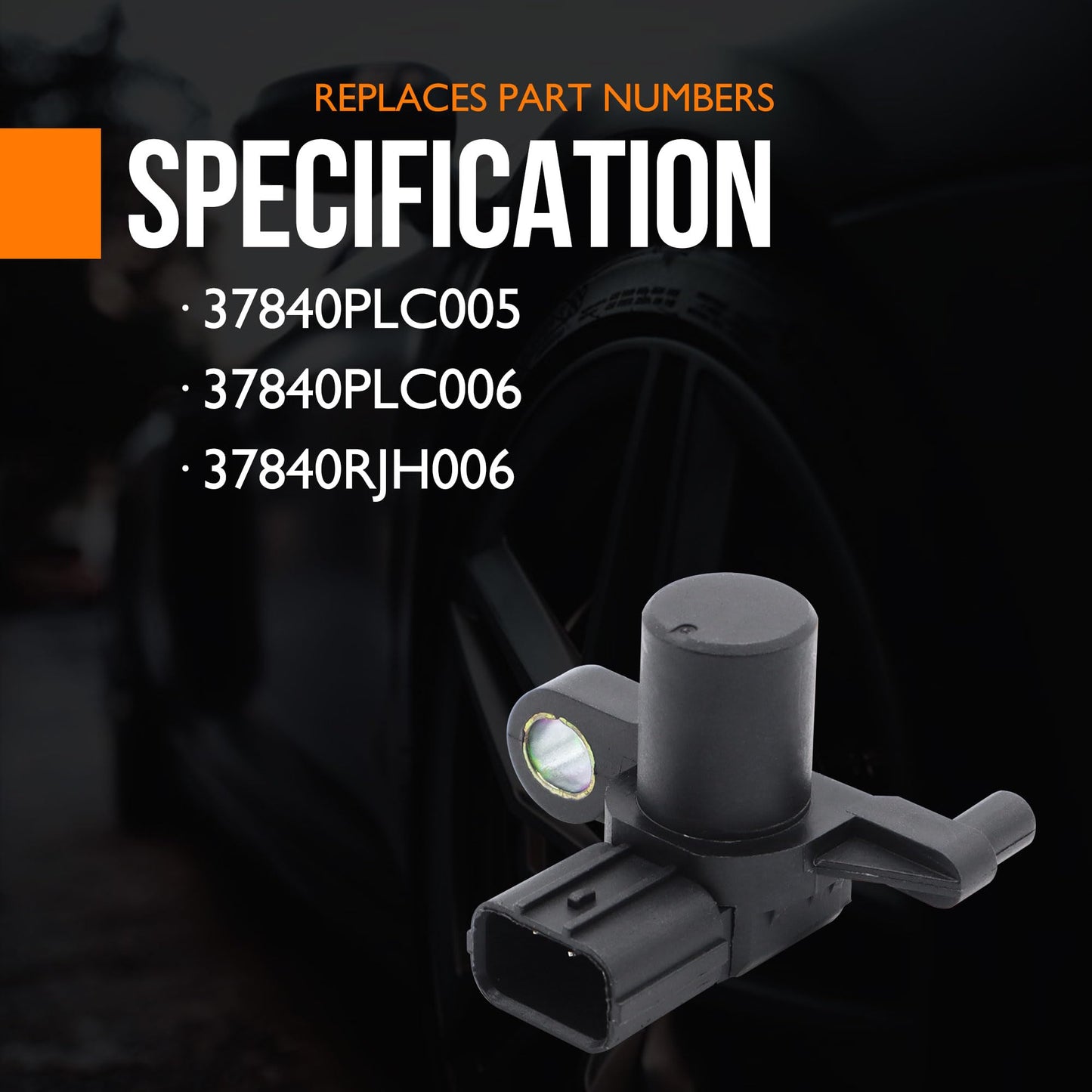 HiSport 37840-RJH-006 Camshaft Position Sensor - Compatible with Honda Civic 2001 2002 2003 2004 2005