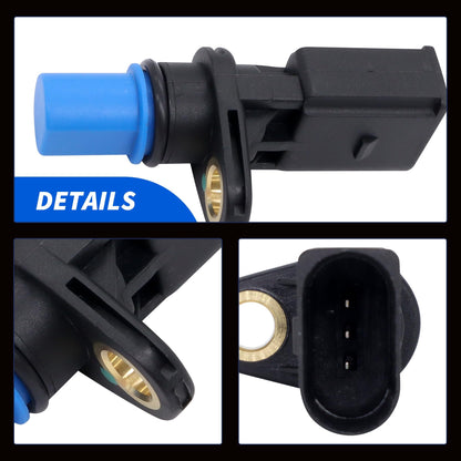 HiSport PC672 Engine Cam Camshaft Position Sensor CPS Compatible with Audi A3 TT 2008, A4 2005-2008 & Volkswagen Jetta 2005-2014, Golf 2010-2011, Rabbit 2006-2009, Beetle Passat,V10721118, 07K907601