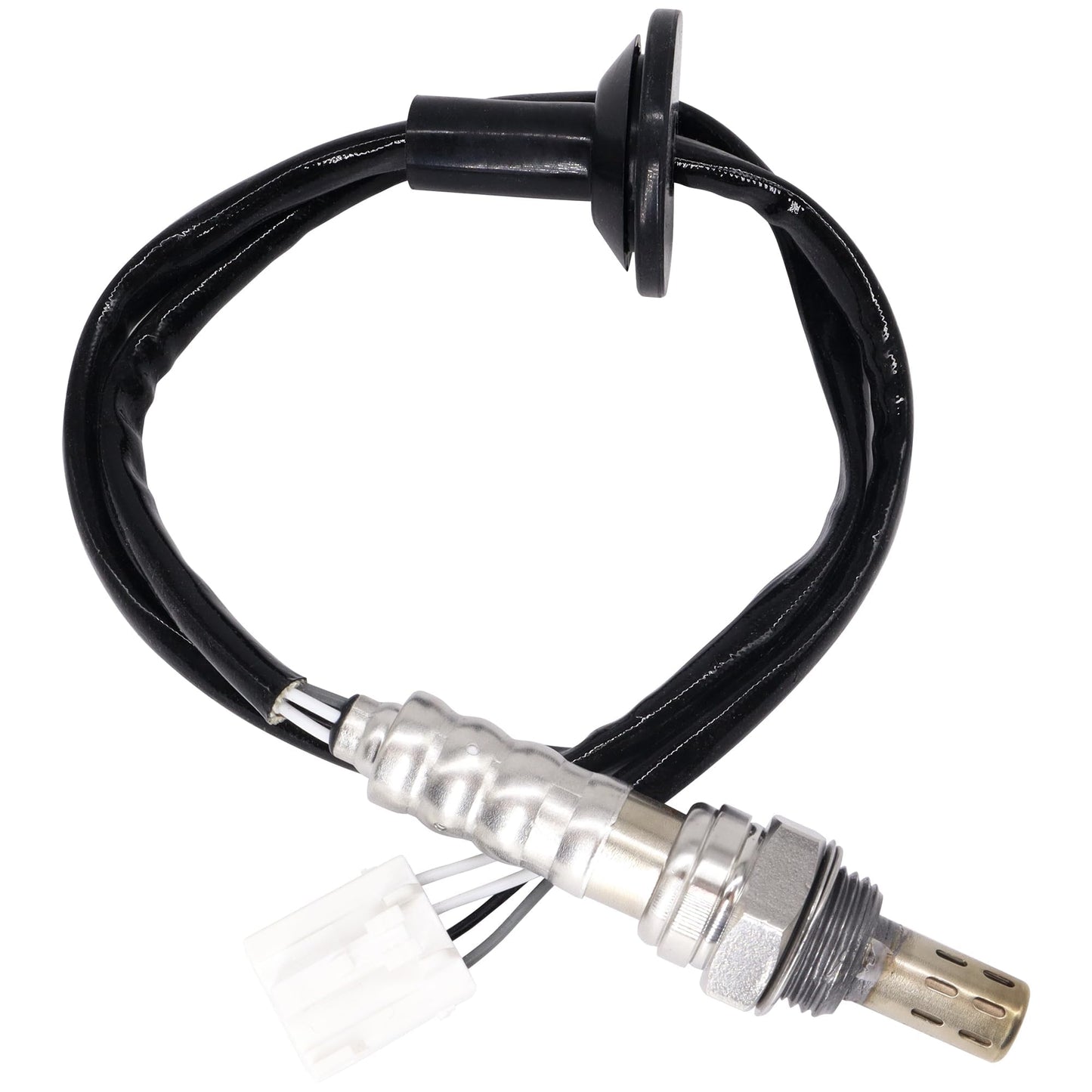 HiSport 250-24838 4-Wire Downstream Oxygen Sensor - Heated O2 Sensor 675mm Length Compatible with Toyota RAV4 2004, 2005 2.4L L4 2AZ-FE