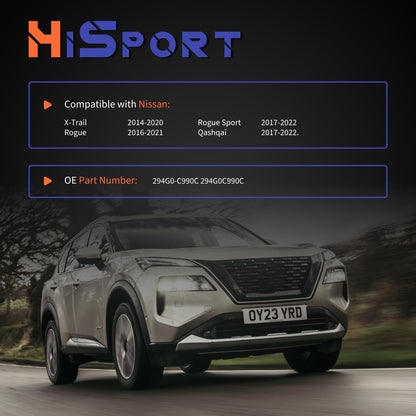 HiSport Main Current Battery Sensor Assembly Compatible with Nissan Qashqai Rogue Sport X-Trail Replacement for 294G0C990C 294G0-C990C