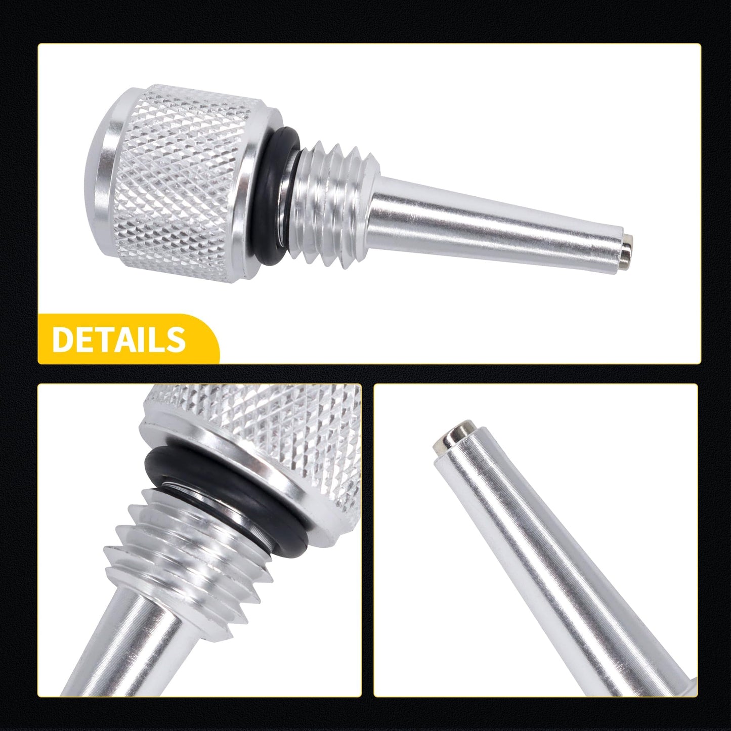 HiSport Magnetic Oil Dipstick for Inverter Generator Compatible with Wen Inverter Generators Between 1000 and 4000 watts,Yamaha EF2000iS EF1000iS,Generac IQ2000,Powerhorse 42411,Predator 2000#55201