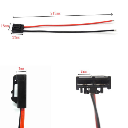 HiSport Wiring Plug Harness Connector Pigtail Clip - Replaces 94-615, Installation kit for 255LPH 340LPH GSS341 GSS342 GSS340