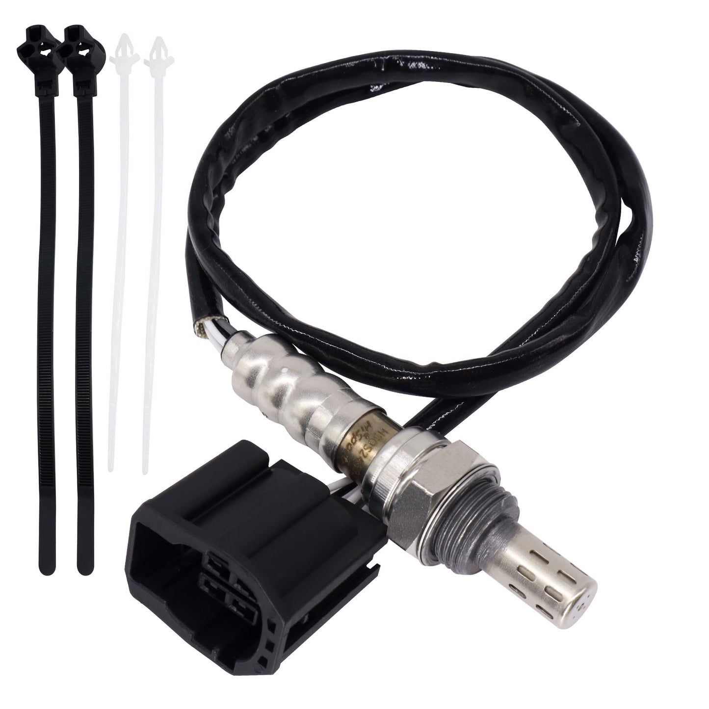 HiSport 4-Wire Downstream Oxygen Sensor - Heated O2 Sensor 580mm Length Compatible with Mazda 6 2.3L 2006, 2007, 2008,Replaces 250-24693