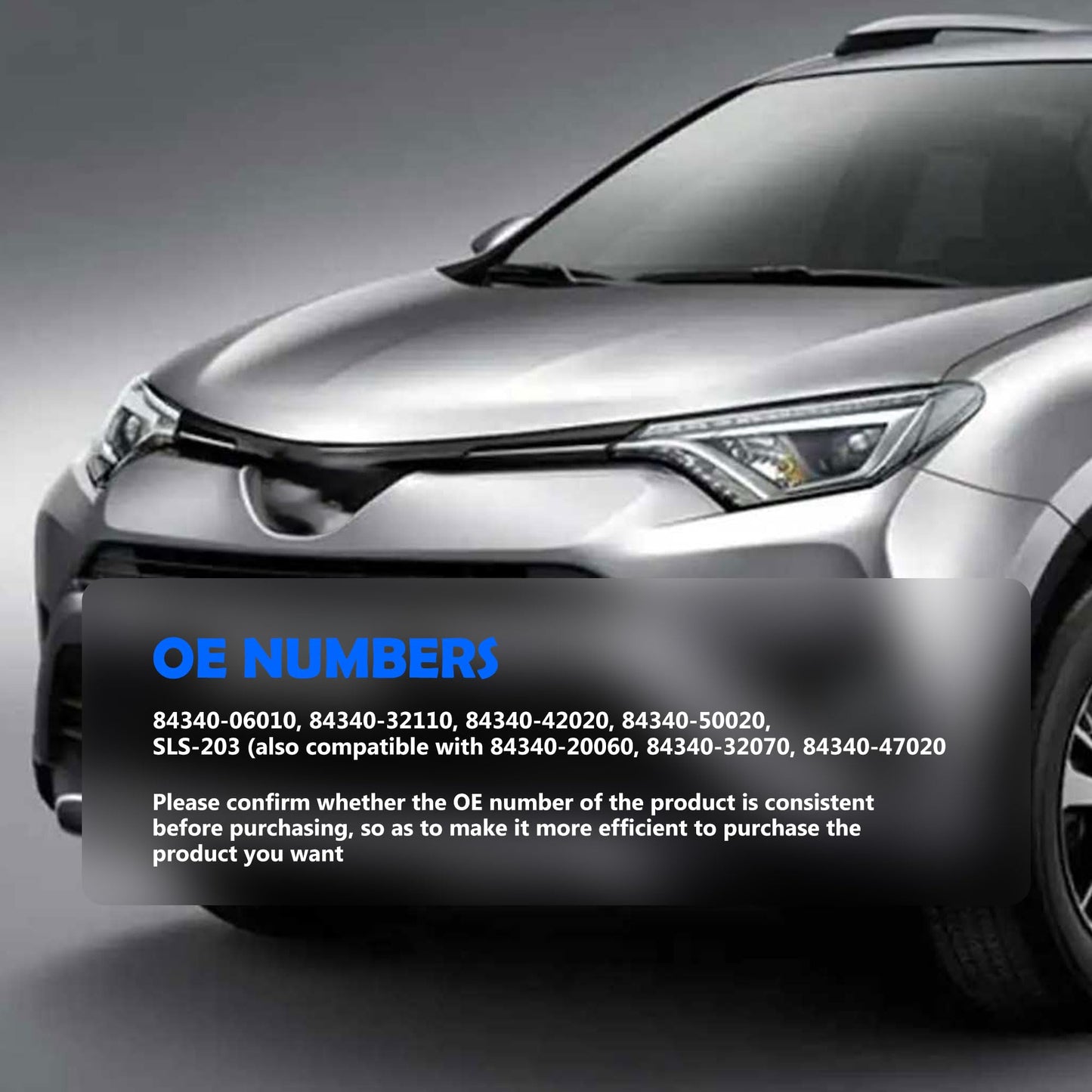 HiSport Brake Light Switch 84340-06010 Compatible with Lexus ES30 LS400 SC300 GS400 IS300 SC400, Replacement for Toyota Corolla Camry Estate RAV4 Land Cruiser SLS-203 2011759 8434004030