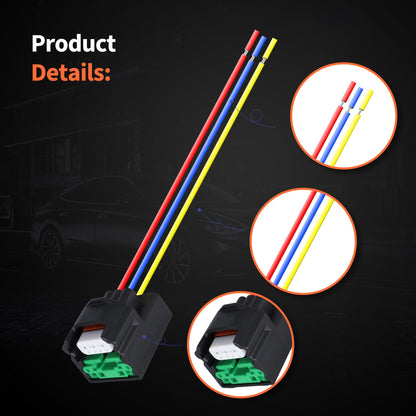 HiSport Crankshaft Position Sensor Camshaft Sensor Connector Compatible with Nissan Infiniti FX35 M35 G35 I35 Maxima Murano 350Z Altima Quest 2002-2008 Replace 907-716 917-707 917-704