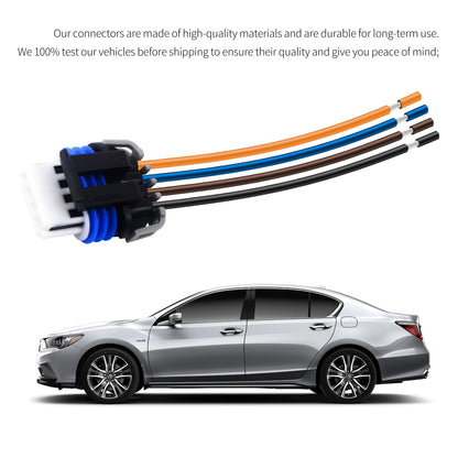 HiSport Set 8 Ignition Coil Connector Wiring Pigtail Harness Compatible with GM LS2 LS7 D581 D585 LS2 LS7 LQ4 5.3 6.0 8.1 Truck