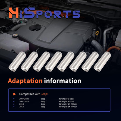 HiSport Door Bushing Removal Tool Hinge Liners Door Pin Guides - Compatible with Jeep Wrangler JK JKU JL JLU Gladiator JT 2007-2020