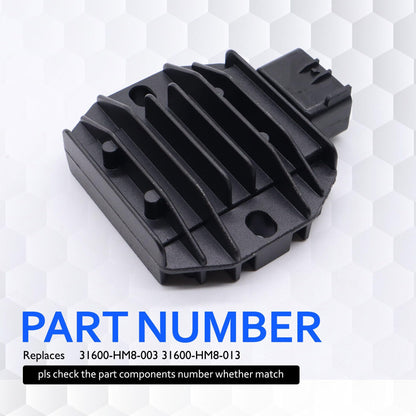 HiSport Voltage Regulator Rectifier - Compatible with Yamaha Replaces ?5GT-81960-00-00 5BN-81960-00-00 31600-HM8-003 31600-HM8-013