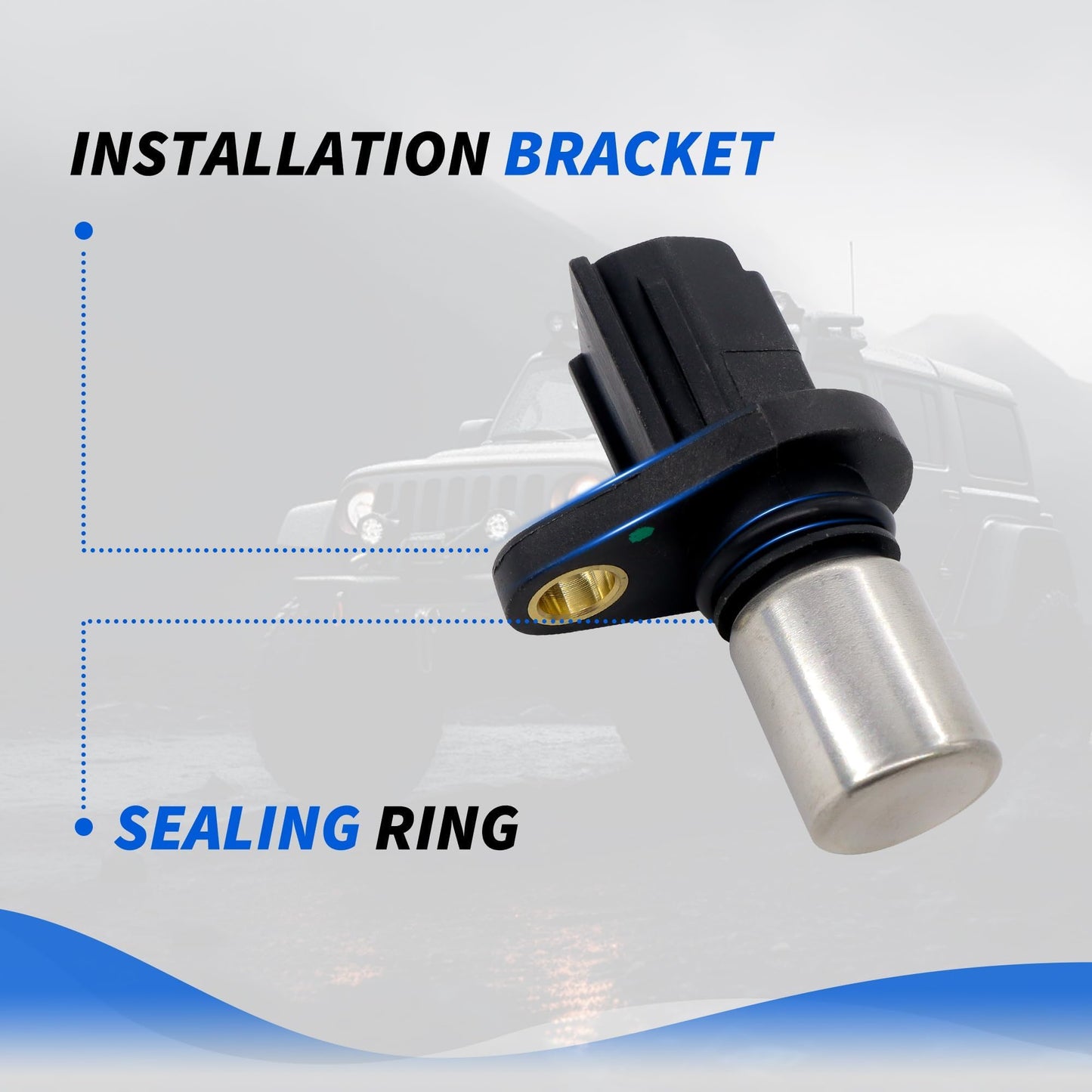 HiSport 90919-05026 Engine Camshaft Position Sensor Compatible with Chevrolet Prizm, Lexus ES300 ES330 HS250H RX300 RX330 RX400H, Pontiac Vibe, Scion TC XB, Toyota 4Runner Avalon Camry Celica Corolla