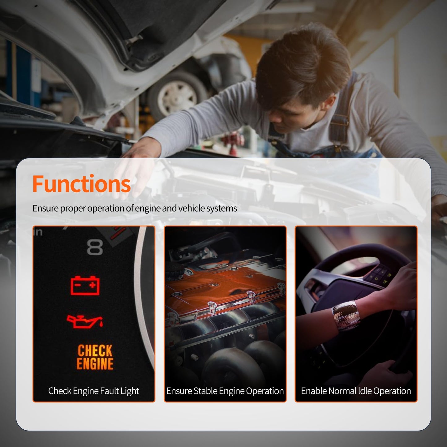 HiSport Differential Pressure Sensor 076906051B Compatible with Audi A3 VW Beetle Jetta Passat Replaces 076906051B