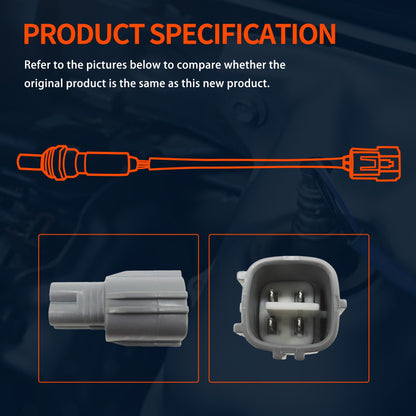 HiSport 234-54007 Upstream Oxygen Sensor Compatible with Lexus ES350 2007 RX350 2007, 2008, 2009, 2010, 2011 RX450H 2010, Scion TC 2005-2010 XB 2008-2015, Avalon Camry Highlander RAV4 Sienna Solara