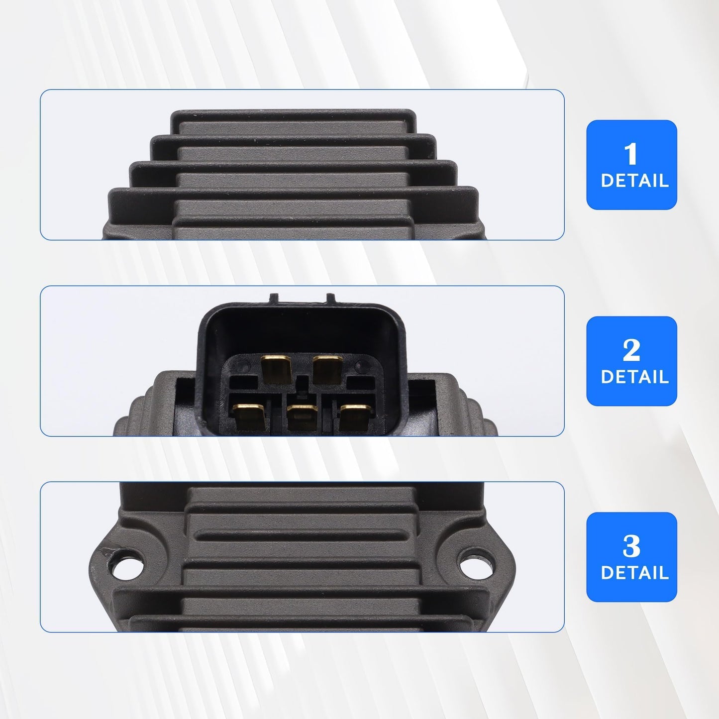 HiSport Voltage Regulator Rectifier - Compatible with Honda Rancher 350 TRX350TM 2000-2006 TRX350FM 2000-2006 TRX350FE 2000-2006
