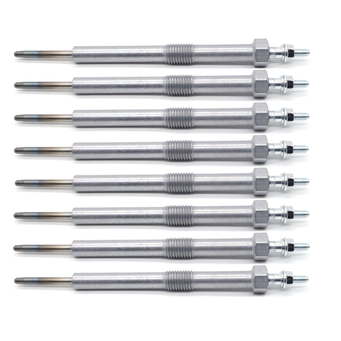 HiSport Diesel Glow Plug 8pcs - Compatible with Chevy Express GMC Silverado Savana Replaces 05613738 12639701 97364968