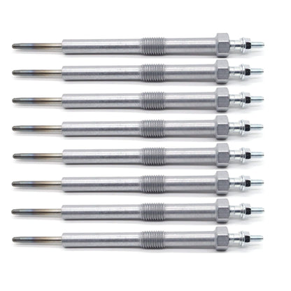 HiSport Diesel Glow Plug 8pcs - Compatible with Chevy Express GMC Silverado Savana Replaces 05613738 12639701 97364968
