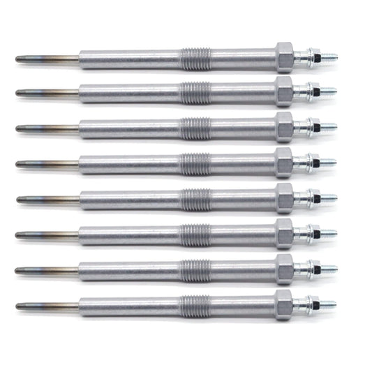 HiSport Diesel Glow Plug 8pcs - Compatible with Chevy Express GMC Silverado Savana Replaces 05613738 12639701 97364968