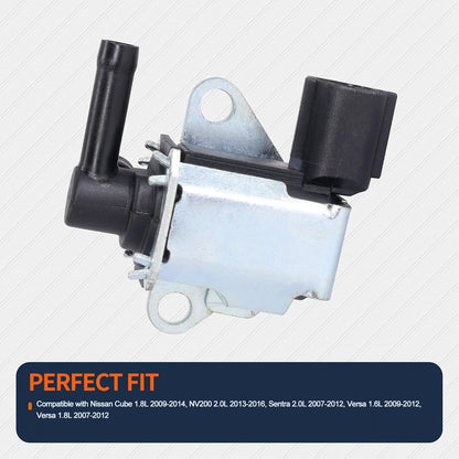 HiSport K5T46695 Vapor Canister Purge Solenoid Valve - Compatible with Nissan Cube 2009-2014 NV200 2013-2016 Sentra 2007-2012 Versa 2009-2012 Versa 2007-2012 1.6L 1.8L 2.0L - Replace 14930-EN20A