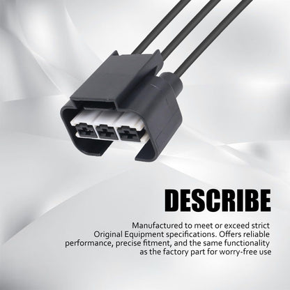 HiSport WRK4K-MA59 Blower Cooling Fan Resistance Pigtail Connector - Compatible with Kia Optima 2014-2019 Sedona 2014-2018