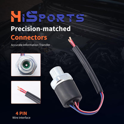 HiSport HVAC A/C Trinary Switch Replaces SW 11404C