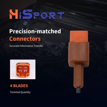 HiSport Brake Light Stop Lamp Switch 25320BR00A Compatible with Nissan Sentra S, SL, SR, SV 1.6 1.8 2015-2019, SLS593
