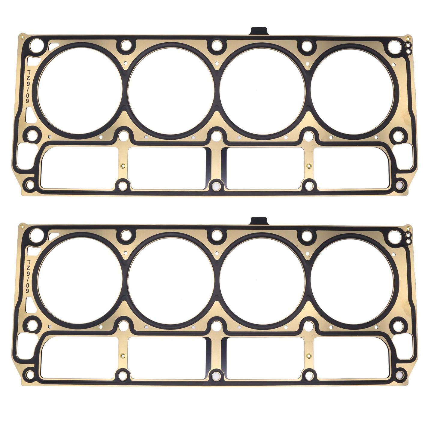 HiSport MLS Cylinder Head Gaskets - Compatible with Cadillac Escalade Chevrolet Corvette Express LCF Silverado GMC Savana Hummer Pontiac 5-Layer Steel Engine Cylinder Gasket Replace 12610046 12622033