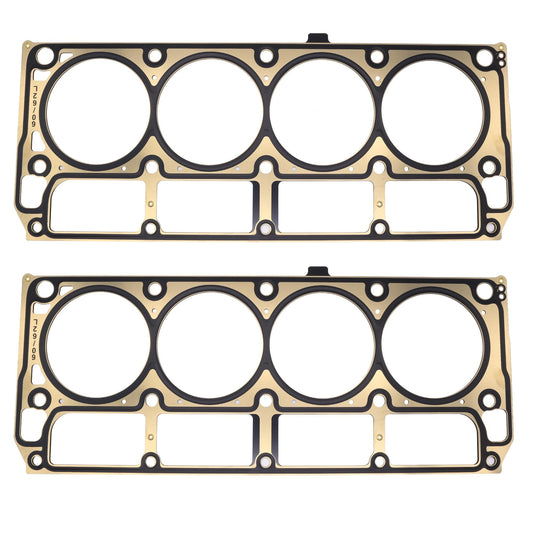 HiSport MLS Cylinder Head Gaskets - Compatible with Cadillac Escalade Chevrolet Corvette Express LCF Silverado GMC Savana Hummer Pontiac 5-Layer Steel Engine Cylinder Gasket Replace 12610046 12622033