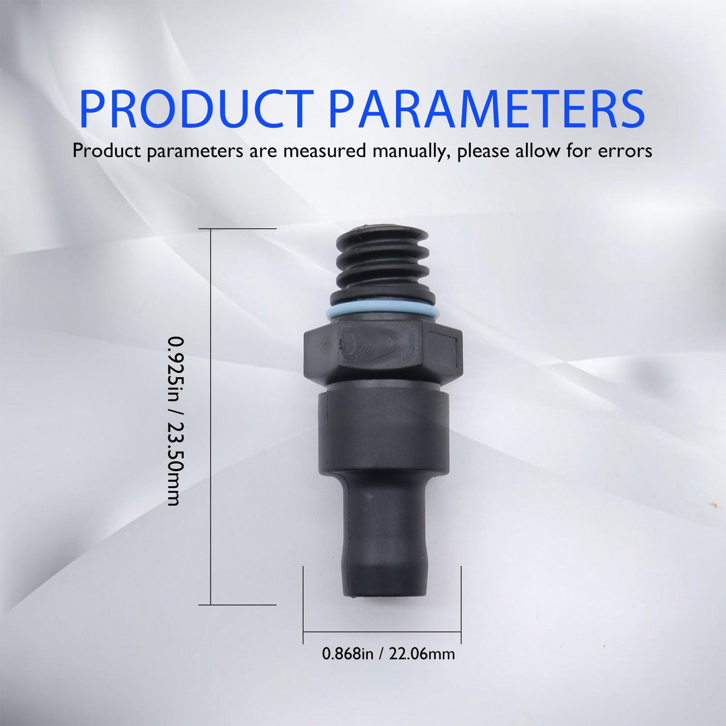 HiSport PCV Valve - Compatible with Chrysler 200 Sebring | Dodge Journey Dart Avenger Caliber | Jeep Cherokee Compass Renegade Patriot - Replace 05047063AA