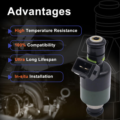 HiSport 8 Fuel Injectors Compatible with GMC Chevrolet C2500,C2500 Suburban,C3500, C3500HD,C6500 Kodiak, C7500 Kodiak,K2500, K3500,Express 3500,Savana 3500,7.4L V8 Replace 17113221