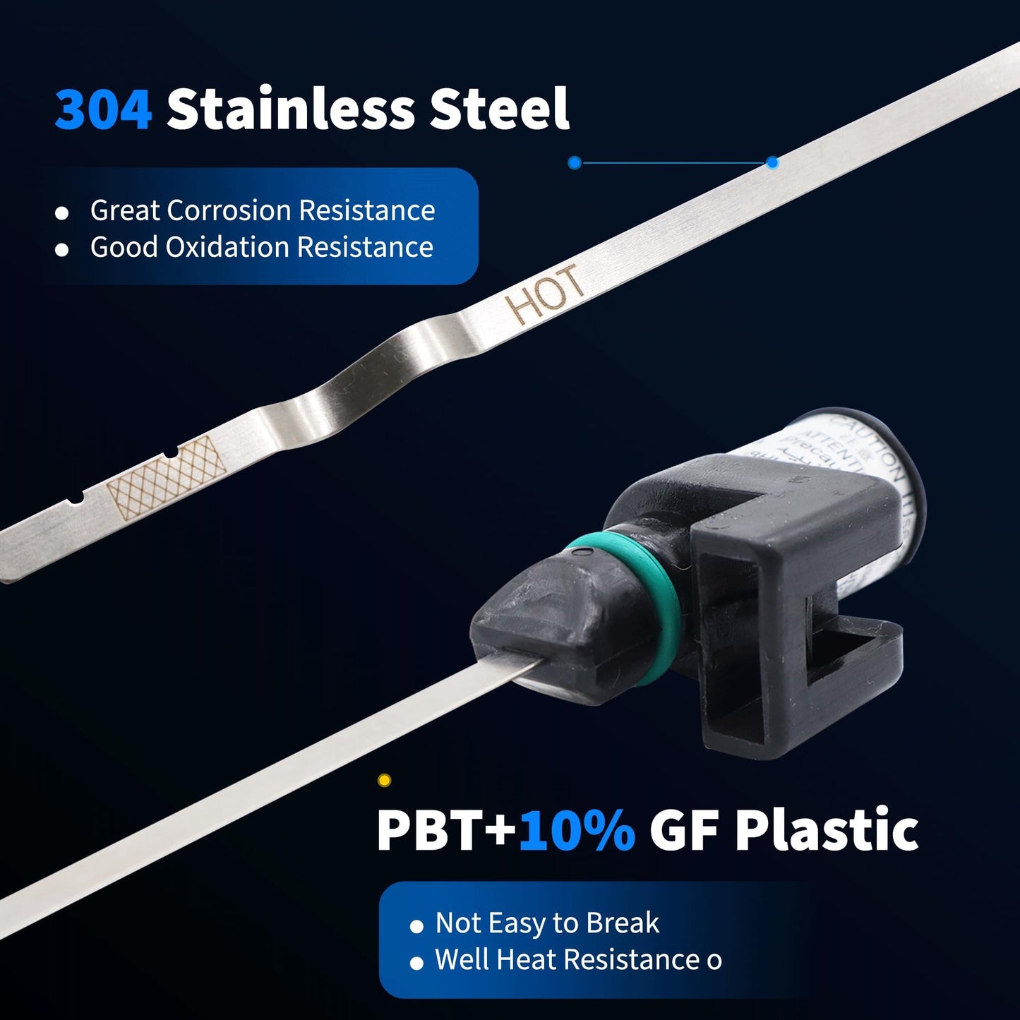 HiSport 31086-JA000 CVT Transmission Dipstick Compatible with Nissan Altima 2007-2020,Rogue 2013 2014 2015 2016 2017 2018 2019 2020 2021 2022,Maxima, Murano 2006 2007 2008-2022,Sentra 2017 2018 2019