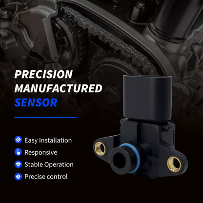 HiSport 56041018AB MAP Manifold Absolute Pressure Sensor - Compatible with Chrysler Grand Voyager Dodge Caravan Dakota Jeep Grand Cherokee Liberty Replaces 68002763AA 216519