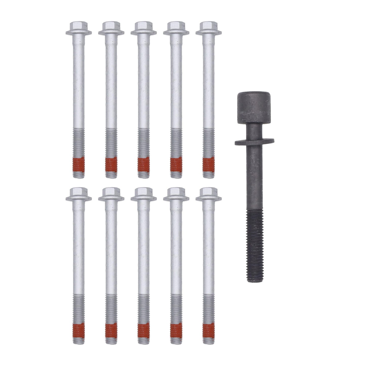 HiSport Engine Cylinder Head Bolt Set - Compatible with Chevy Camaro Corvette Express 2500 Express 3500 Silverado 1500 Silverado 1500 LD Silverado 2500 HD Silverado 3500 HD Tahoe - Replace ES73121