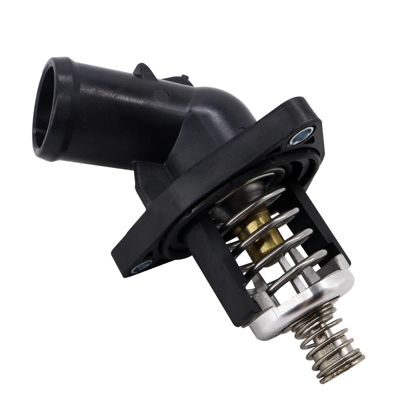 Hisport Engine Coolant Thermostat Housing Assembly - Compatible with Cadillac Escalade Chevy GMC Cadillac Vehicles - Silverado 1500, Suburban Tahoe Sierra 1500 Yukon XL Water Outlet Replace 12674639