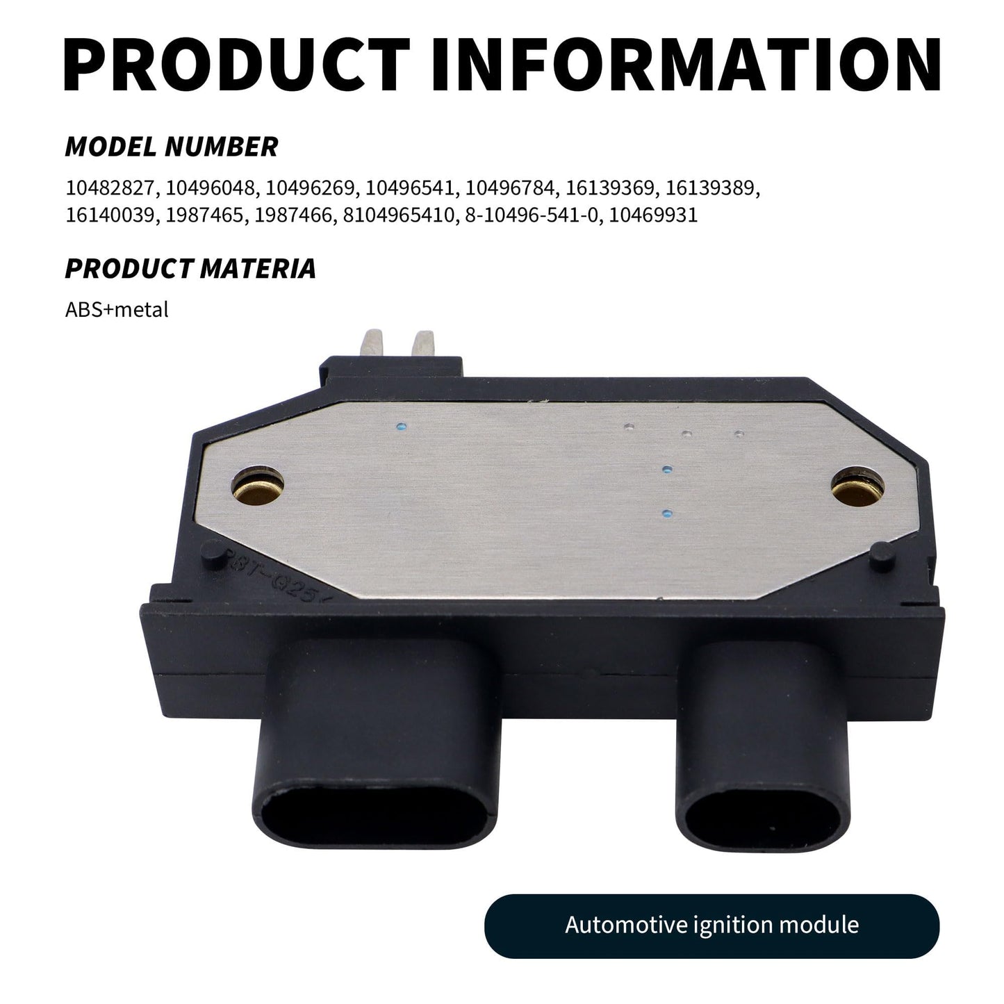 HiSport 10469931 Ignition Control Module Compatible with Buick,Cadillac,Chevrolet,GMC Pickup Suburban Jimmy Safari Sonoma Syclone,Oldsmobile Bravada Custom Cruiser,Pontiac Fiero Firebird Parisienne