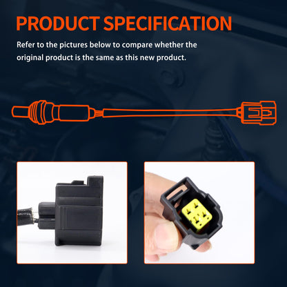 HiSport Oxygen O2 Sensor Upstream Downstream - Compatible with Chrysler Dodge Jeep Mercedes-Benz Mitsubishi Ram Volkswagen Replacement 234-4587 250-24253