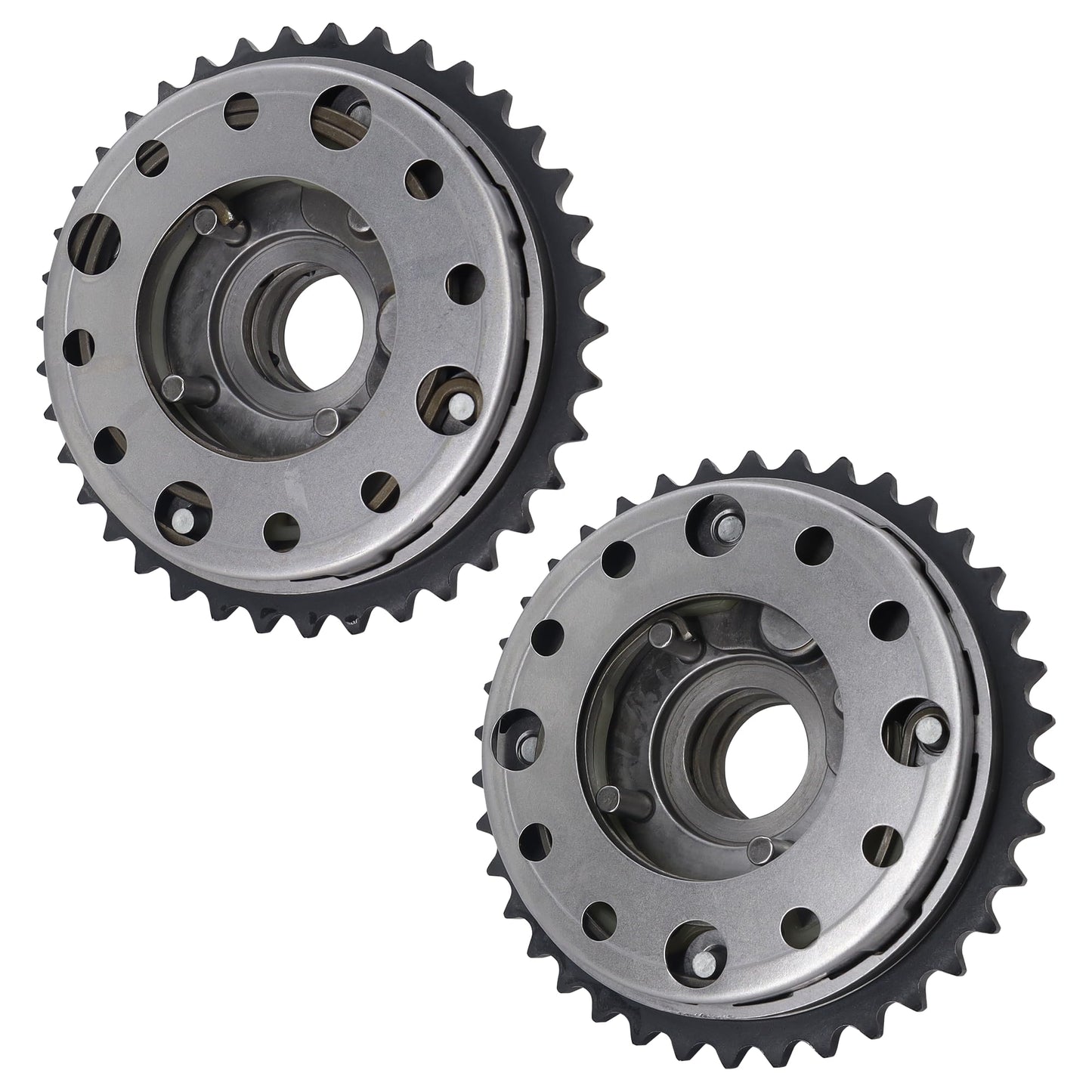 HiSport Engine Variable Valve Timing (VVT) Camshaft Sprocket Gears Intake and Exhaust - Compatible with X3 X4 Z4 520 528 328 428i N20 N26 - Replace 11367583818 11367583819