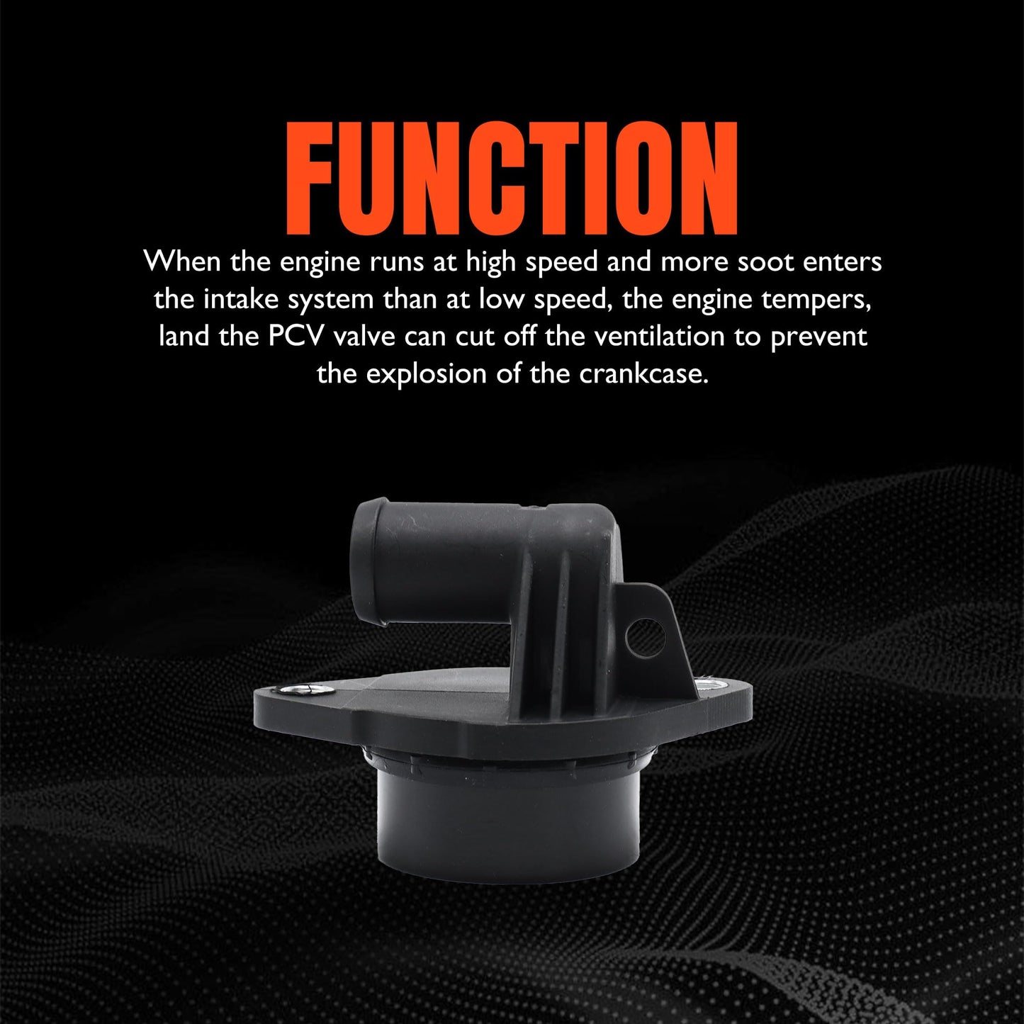 HiSport PCV Valve 68083202AC - Compatible with Chrysler 200 300 Dodge Avenger Challenger Charger Durango Grand Caravan Jeep Grand Cherokee Ram 1500 Classic Promaster 2500 3500 - Replaces 05184163AE