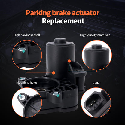 HiSport Rear Left Parking Brake Actuator Motor - Compatible with BMW 118i X1 X2 Jaguar E-Pace F-Pace I-Pace XE XF Land Rover Discovery Sport Range Rover Evoque Velar 2014-2024 - Replace LR061382