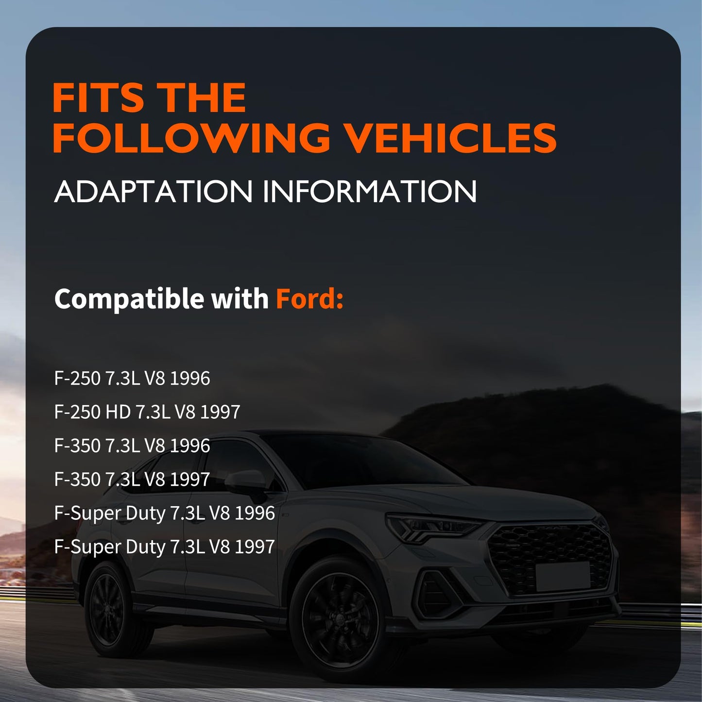 HiSport 699-200 Accelerator Pedal Position Sensor - Compatible with Ford F-250 HD 1997 F-350 1996-1997 F-Super Duty 1996-1997 F-250 1996 7.3L V8