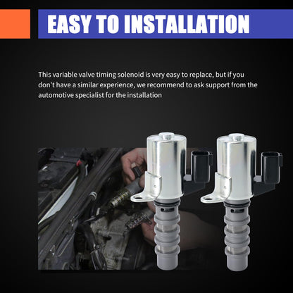 HiSport Engine Variable Valve Timing VVT Solenoid 916-923 Compatible with Infiniti Q50, G25, G35, QX50, Q60, G37, M35, M37, QX70, Q70, Q70L, FX35, FX37, Q40, EX35, EX37 & Nissan 370Z, GT-R, 350Z