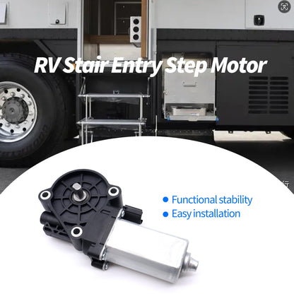 HiSport 676061 RV Stair Entry Step Motor Compatible with Kwikee Step Motor Lippert Components,379147 366043,369506 1101428 214-1001