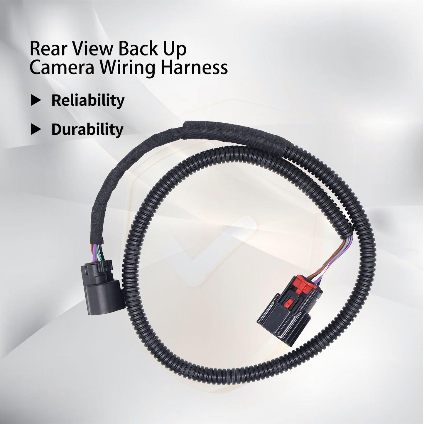 HiSport BL3Z14A411A Rear View Back Up Camera Wiring Harness - Compatible with Ford F-150 2011 2012 2013 2014 - Replace BL3Z-14A411-A