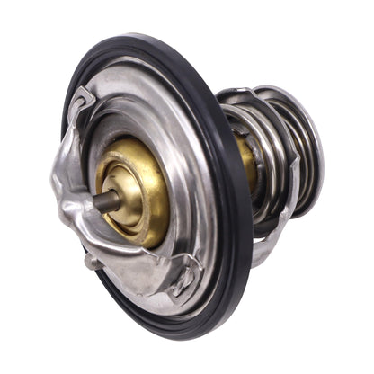 HiSport Engine Coolant Thermostat Front 185 Degree Compatible with Duramax Diesel 2001-2018 Replacement for 131-163, 131163, 97241129