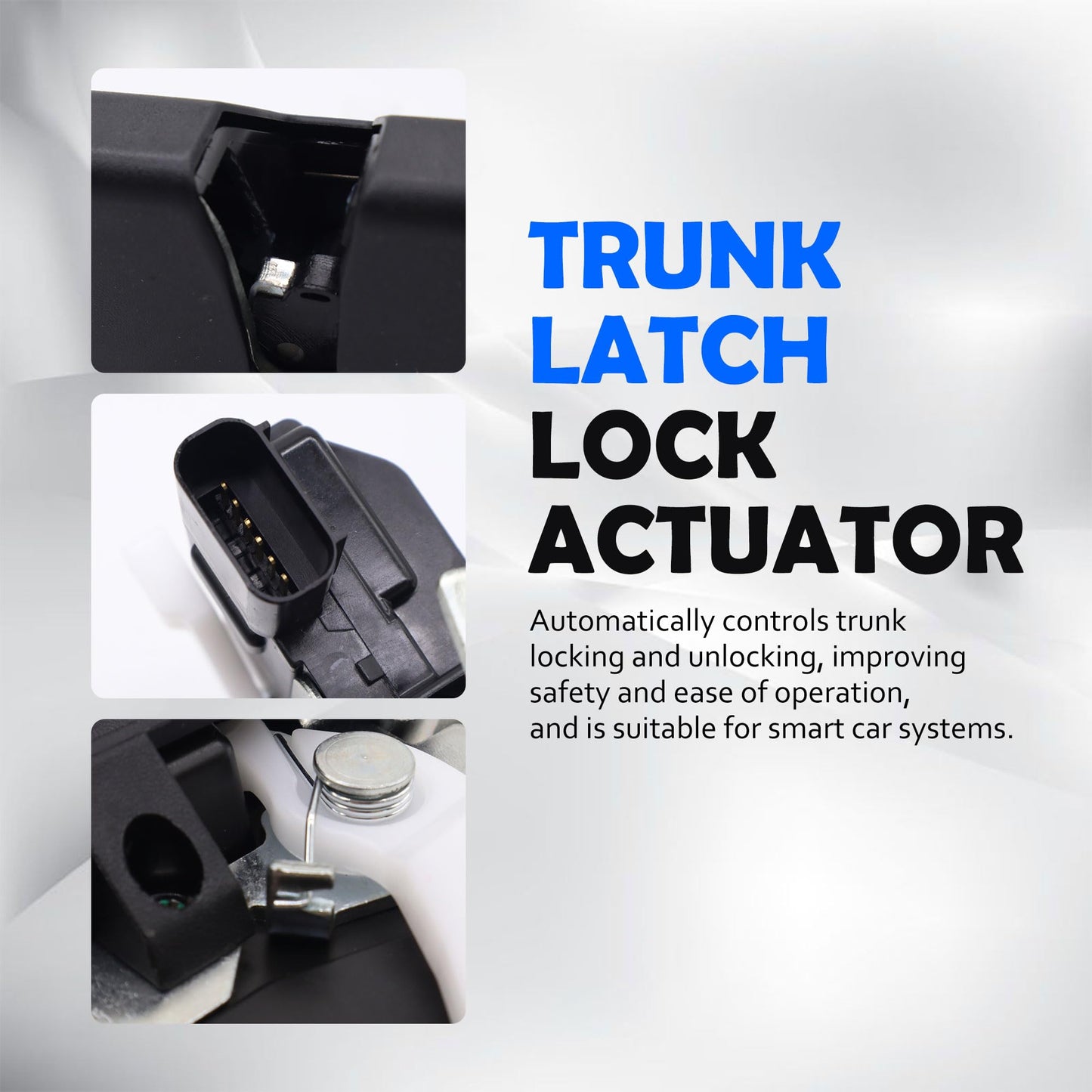 HiSport Rear Tailgate Trunk Latch Lock Actuator 81230-C5000 81230C5000 Compatible with Kia Sorento 2016 2017 2018