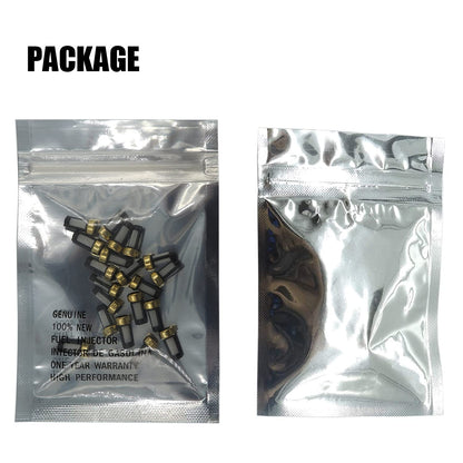 HiSport Fuel Injector 101 Micron Baskets Filter [6mm x 3mm x12mm] Universal Repair Seal Kits [20 Pcs]