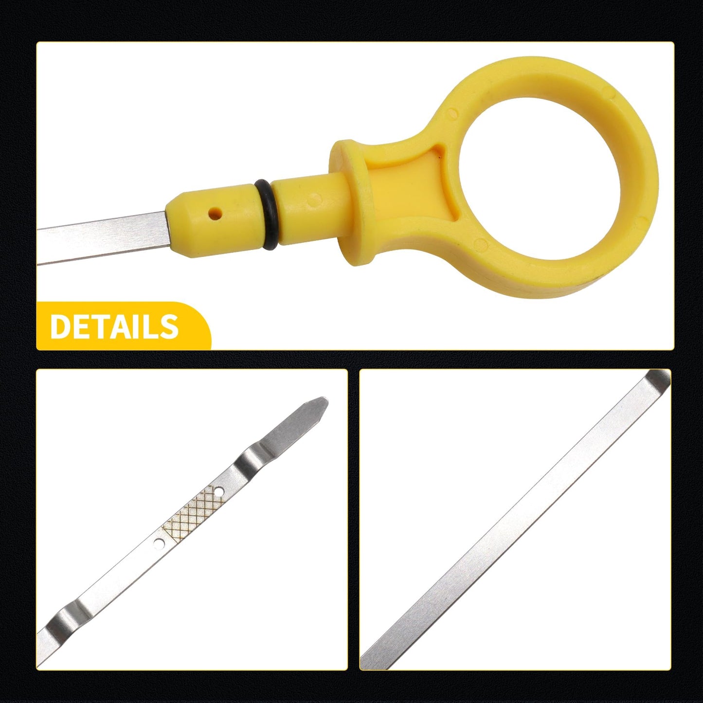 HiSport Engine Oil Dipstick - Compatible with 2007-2013 Mazda CX-9 2009-2013 Mazda 6 Level Dip Stick Replaces CY01-10-450A