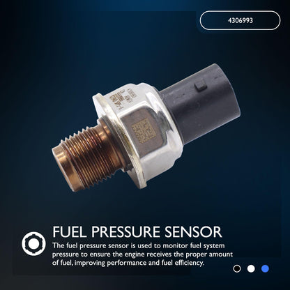 HiSport Fuel Rail Pressure Sensor - Compatible with RAM 2500 3500 2013-2015 6.7L - Replace 68210175AA